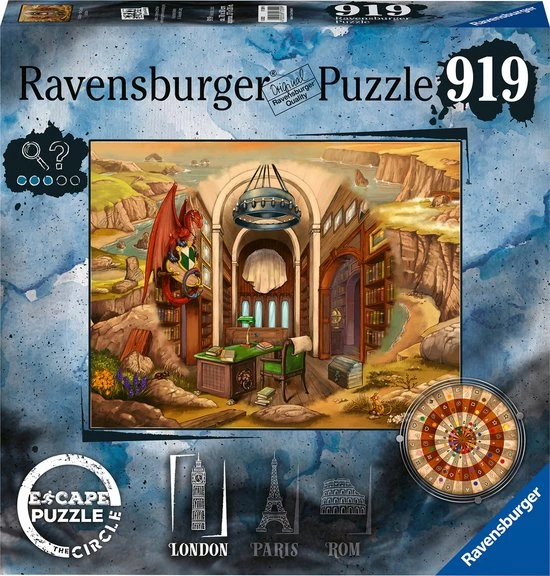 Ravensburger Escape The Circle Puzzel London - Legpuzzel - 920 Stukjes 2 Ravensburger Escape The Circle Puzzel London - Legpuzzel - 920 Stukjes - Afbeelding 2