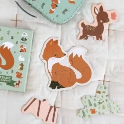 Eerste Puzzel: Bosvriendjes - Peuter - Kleuter - 5 Stuks - A Little Lovely Company 7 Eerste Puzzel: Bosvriendjes - Peuter - Kleuter - 5 Stuks - A Little Lovely Company -Goedkope puzzels winkel 550x577 10
