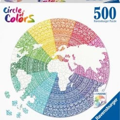 Ravensburger Puzzel Circle Of Colors Mandala - Legpuzzel - 500 Stukjes -Goedkope puzzels winkel 550x577