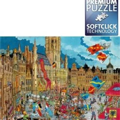 Ravensburger Puzzel Fleroux Brussel - Legpuzzel - 1000 Stukjes -Goedkope puzzels winkel 550x580 2