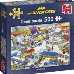 Jan Van Haasteren Busy Airport Puzzel 500 Stuks