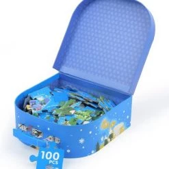 MiDeer - Wereldkaart - Menselijke Geografie - 100 Grote Puzzelstukjes In Mooie Doos - Kinderpuzzel - Educatief Speelgoed Voor Kinderen - Puzzel Voor Peuters En Kleuters Vanaf 3 Jaar -Goedkope puzzels winkel 550x598 4