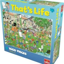 Goliath That's Life Puzzel - Universiteit - Puzzel 1000 Stukjes -Goedkope puzzels winkel 550x601 1