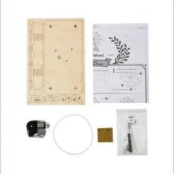 Robotime 3d-puzzel Reuzenrad 33,8 Cm Hout Naturel 232-delig -Goedkope puzzels winkel 550x603 1