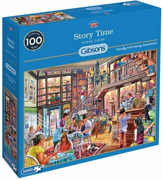 Gibsons Story Time Puzzel (1000 Stukjes) 2 Gibsons Story Time Puzzel (1000 Stukjes) - Afbeelding 2