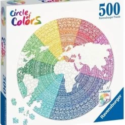 Ravensburger Puzzel Circle Of Colors Mandala - Legpuzzel - 500 Stukjes -Goedkope puzzels winkel 550x614