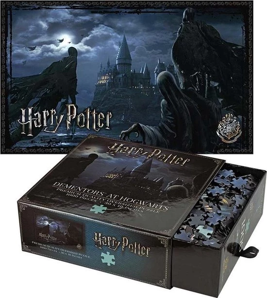 Noble Collection Harry Potter Puzeel - Legpuzzel - Dementors At Hogwarts - 1.000 Stukjes 1 Noble Collection Harry Potter Puzeel - Legpuzzel - Dementors At Hogwarts - 1.000 Stukjes