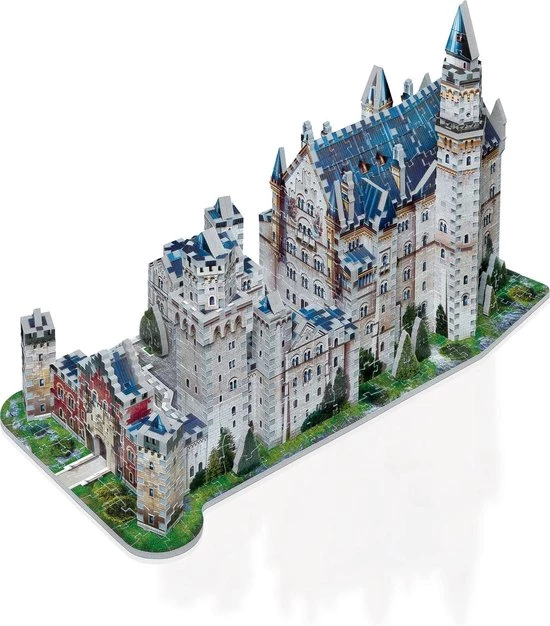 Wrebbit Neuschwanstein Kasteel - 3D Puzzel - 890 Stukjes 11 Wrebbit Neuschwanstein Kasteel - 3D Puzzel - 890 Stukjes - Afbeelding 11