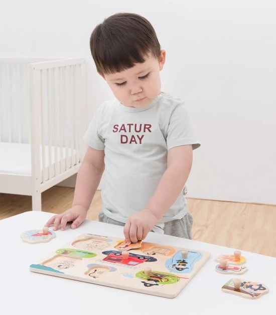 New Classic Toys Knoppuzzel Brandweer 5 New Classic Toys Knoppuzzel Brandweer - Afbeelding 5