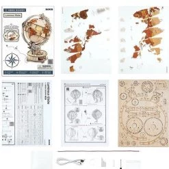 ROCR Houten Puzzels Lichtgevende Globe 3D Model Kits Om Te Bouwen Voor Volwassenen Hersenen Teaser Puzzels Bithday 11 ROCR Houten Puzzels Lichtgevende Globe 3D Model Kits Om Te Bouwen Voor Volwassenen Hersenen Teaser Puzzels Bithday -Goedkope puzzels winkel 550x633
