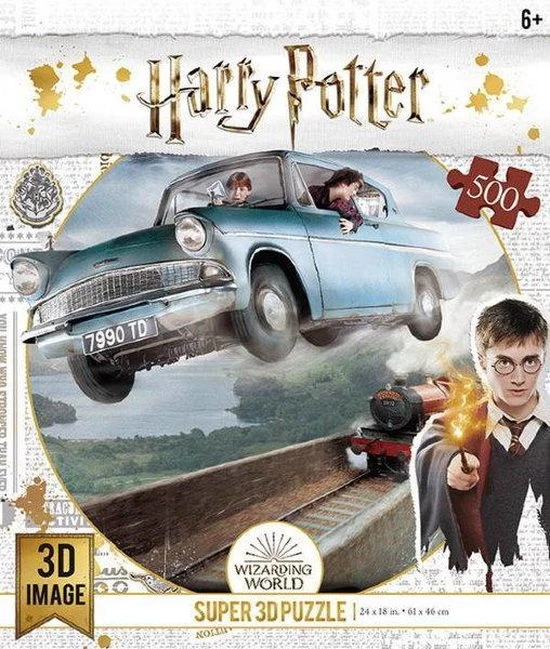 Prime3D Prime 3d 3d-puzzel Harry Potter/ford Anglia Karton 500 Stuks 2 Prime3D Prime 3d 3d-puzzel Harry Potter/ford Anglia Karton 500 Stuks - Afbeelding 2