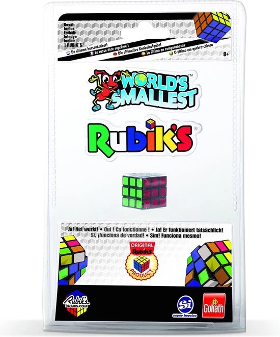 Goliath World's Smallest Rubik's Cube (ML) 5 Goliath World's Smallest Rubik's Cube (ML) - Afbeelding 5