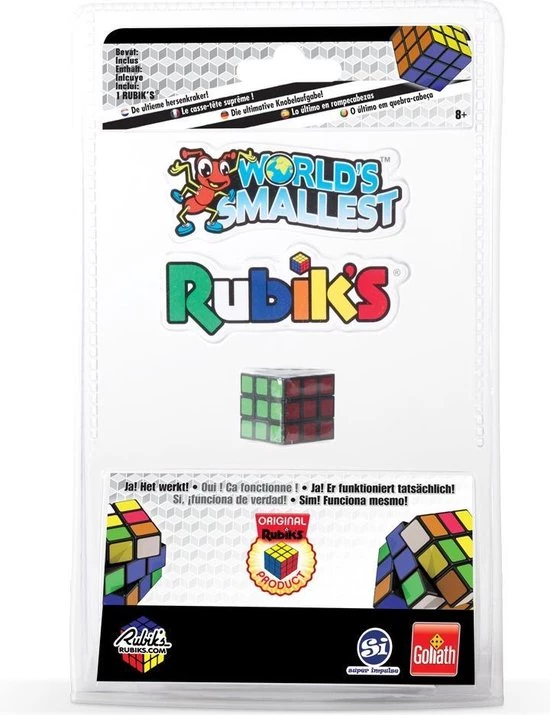Goliath World's Smallest Rubik's Cube (ML) 7 Goliath World's Smallest Rubik's Cube (ML) - Afbeelding 7