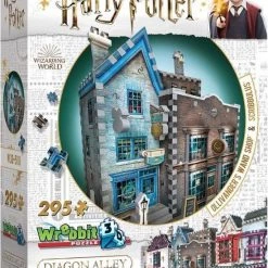 Ollivander S Wand Shop And Scribbulus Writing Implements - Wrebbit 3D Puzzel - Harry Potter - 295 Stukjes