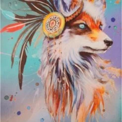 Ravensburger Puzzel Boho Vos - Legpuzzel - 1000 Stukjes -Goedkope puzzels winkel 550x731