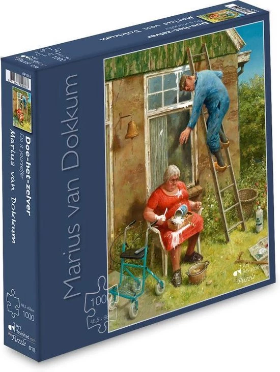Art Revisited Doe-het-zelver Puzzel 1000 Stukjes 1 Art Revisited Doe-het-zelver Puzzel 1000 Stukjes