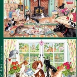 Falcon Puzzel Animals At Home - Legpuzzel - 2 X 1000 Stukjes 16 Falcon Puzzel Animals At Home - Legpuzzel - 2 X 1000 Stukjes -Goedkope puzzels winkel 550x746