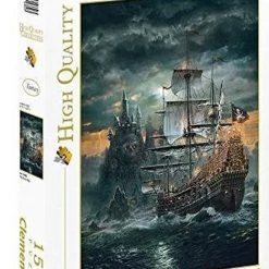 Clementoni Puzzels Voor Volwassenen - The Pirates Ship - High Quality Collection, Puzzel 1500 Stukjes, 14-99 Jaar - 31682 -Goedkope puzzels winkel 550x750 1
