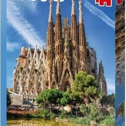 Jumbo Premium Collection Puzzel Sagrada Familia View, Barcelona - Legpuzzel - 1000 Stukjes -Goedkope puzzels winkel 550x760 3
