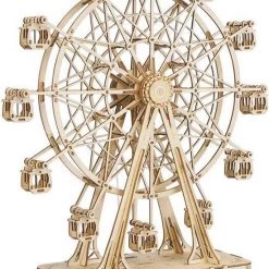 Robotime 3d-puzzel Reuzenrad 33,8 Cm Hout Naturel 232-delig -Goedkope puzzels winkel 550x764