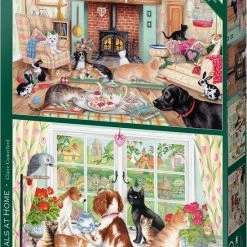 Falcon Puzzel Animals At Home - Legpuzzel - 2 X 1000 Stukjes 14 Falcon Puzzel Animals At Home - Legpuzzel - 2 X 1000 Stukjes -Goedkope puzzels winkel 550x766 3