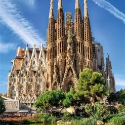 Jumbo Premium Collection Puzzel Sagrada Familia View, Barcelona - Legpuzzel - 1000 Stukjes -Goedkope puzzels winkel 550x770 7