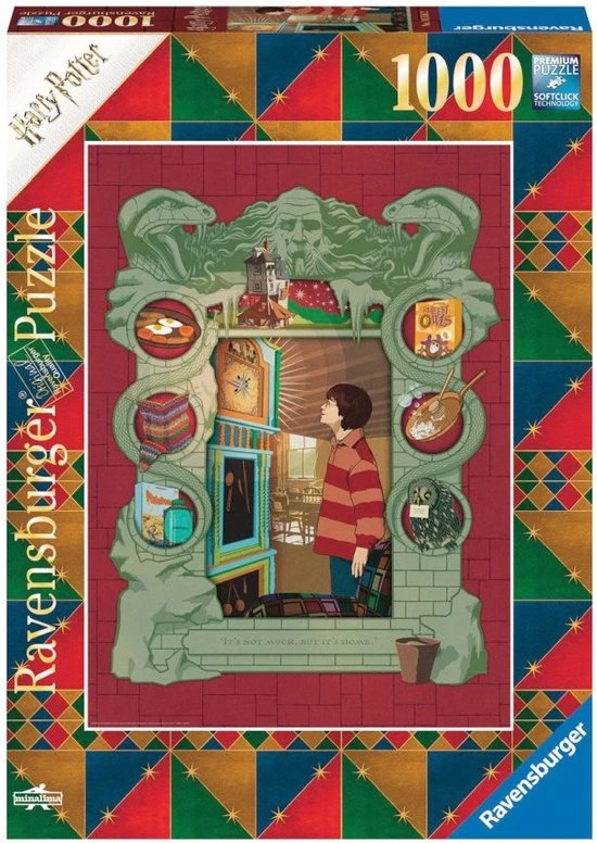 Ravensburger Puzzel Bij De Weasley Familie - Legpuzzel - 1000 Stukjes 4 Ravensburger Puzzel Bij De Weasley Familie - Legpuzzel - 1000 Stukjes - Afbeelding 4
