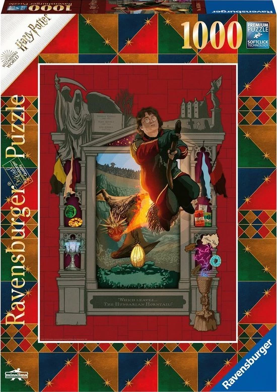 Ravensburger Harry Potter 4 Triwizard Tournament - Legpuzzel - 1000 Stukjes 1 Ravensburger Harry Potter 4 Triwizard Tournament - Legpuzzel - 1000 Stukjes