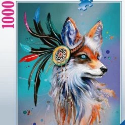 Ravensburger Puzzel Boho Vos - Legpuzzel - 1000 Stukjes