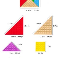 PLAY-IT PLAY IT Tangram Puzzel Pop It 7 Delig - Inclusief Simple Dimple - Fidget Toys - Sinterklaas -Goedkope puzzels winkel 550x783 2