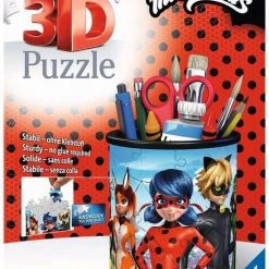 Ravensburger Pennenbak Miraculous - 3D Puzzel - 54 Stukjes -Goedkope puzzels winkel 550x793 2
