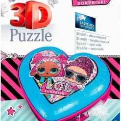 Ravensburger Hartendoosje L.O.L. Surprise - 3D Puzzel - 54 Stukjes