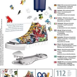 Ravensburger Sneaker Marvel Avengers - 3D Puzzel - 108 Stukjes -Goedkope puzzels winkel 550x794 2