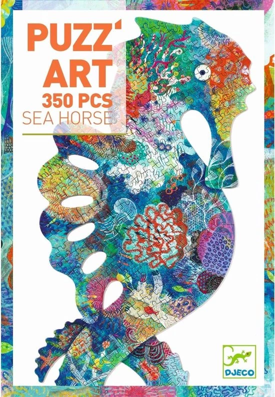 Djeco - Djeco Puzzel Sea Horse 350 Stuks 1 Djeco - Djeco Puzzel Sea Horse 350 Stuks