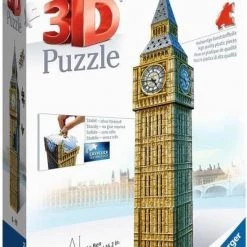 Ravensburger Big Ben - 3D Puzzel Gebouw Van 216 Stukjes -Goedkope puzzels winkel 550x814