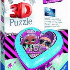 Ravensburger Hartendoosje L.O.L. Surprise - 3D Puzzel - 54 Stukjes -Goedkope puzzels winkel 550x818