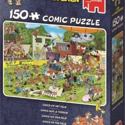 Jan Van Haasteren Chaos Op Het Veld Puzzel - 150 Stukjes -Goedkope puzzels winkel 550x821 1