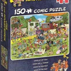 Jan Van Haasteren Chaos Op Het Veld Puzzel - 150 Stukjes