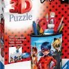 Ravensburger Pennenbak Miraculous - 3D Puzzel - 54 Stukjes