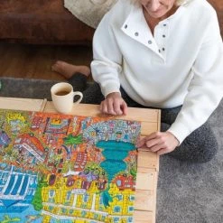 Jumbo Premium Collection Puzzel Owls In The Moonlight - Legpuzzel - 1000 Stukjes -Goedkope puzzels winkel 550x824 25