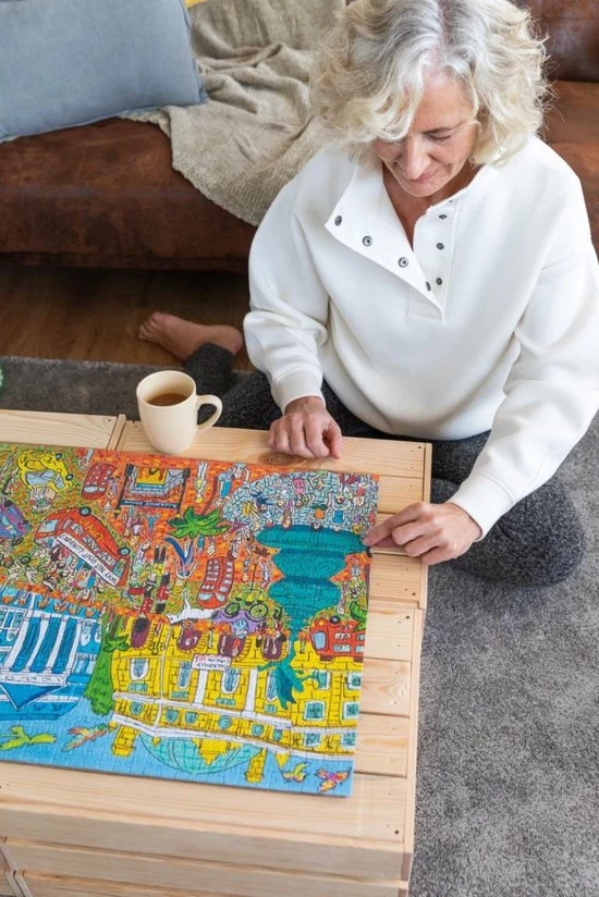 Jumbo Premium Collection Puzzel Franciens Katten Cat Stamps - Legpuzzel - 1000 Stukjes 7 Jumbo Premium Collection Puzzel Franciens Katten Cat Stamps - Legpuzzel - 1000 Stukjes - Afbeelding 7