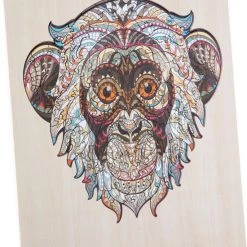 Grafix Houten Puzzel Aap | Unieke Puzzelstukjes In Vorm Van Dieren | 132 Puzzelstukjes | Puzzel Voor Kinderen En Volwassenen | Formaat 30 X 22.5 CM | Cadeau Voor Jong En Oud -Goedkope puzzels winkel 550x830